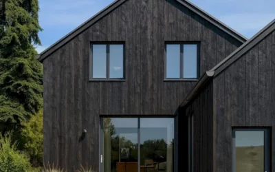 Bardage bois brûlé : esthétique, durable et intemporel