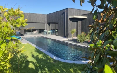 Bardage en bois brûlé : durable, design et écologique