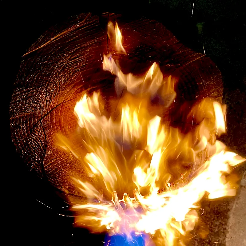 Bardage en bois brûlé Shou sugi ban au rendu noir intense